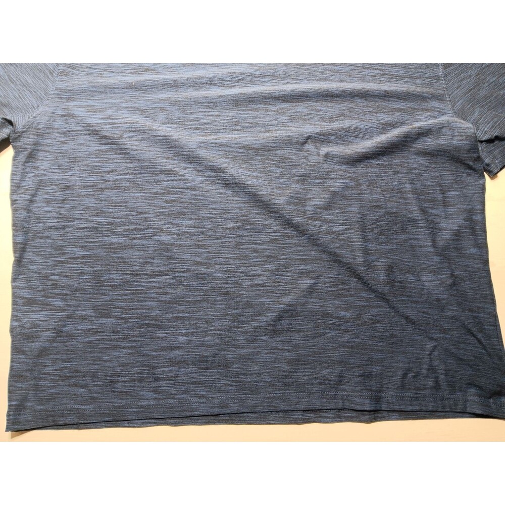 LEG3ND Legend Breathe Men’s T-Shirt Performance Top Heathered Blue Size 3X - Picture 13 of 15